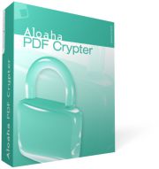 Aloaha PDF Crypter - PDF Dateien verschl�sseln